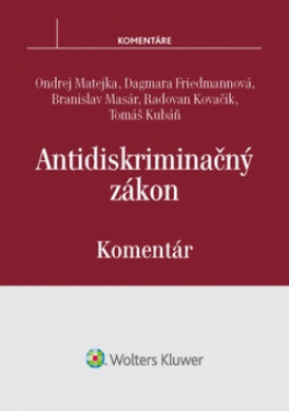 Antidiskriminačný zákon - Ondřej Matějka