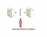 HUPPE - Nikový profil pro sprchové dveře Hüppe Strike New SIKOKHPROFILDNIKA SIKOKHPROFILDNIKA