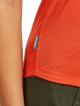 Dámské merino triko s krátkým rukávem ICEBREAKER Wmns 125 Cool-Lite Sphere III SS Tee, Fervid velikost: S