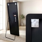 REA - Zrcadlo LED Classico 60x170cm Black HOM-07052