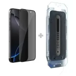 Nillkin Tvrzené Sklo 0.25mm Guardian 2.5D pro Apple iPhone 16 Pro Black (s aplikátorem) (57983122945)