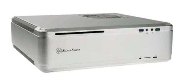 SilverStone Fortress stříbrná / Mini-ITX / 2x USB 3.0 / 2x 120mm / bez zdroje (SST-FTZ01S)