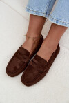 Loafersy Mokasyny Damské Ploché Tmavě hnědé Soreline 39
