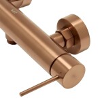 Sprchová baterie SAT Aurum bez sprchového setu 150 mm broušená rose gold SATBAUR268BRG SATBAUR268BRG