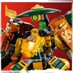 LEGO® NINJAGO® 71794 Lloyd, Arin jejich tým nindža robotů