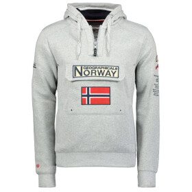 Geographical Norway 3/4 sweatshirt Gymclass 100 M WU4184H/GN B-Grey pánské M