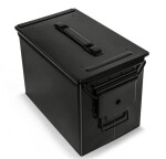 Ammo box - kovové army moto kufry s mont. sadou universal 11L