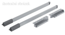 Strong SB reling 450 hranatý bílý 140mm (402608)