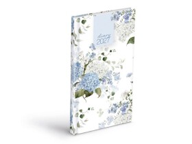 Týdenní diář 2027 MFP 90x170mm T806 Lamino Květiny
