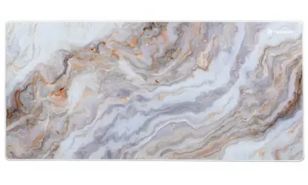 Arozzi Zona XL White Marble / Herní podložka pod myš / 900 x 420 x 4 mm / voděodolná (AZ-ZONA-900-D032)