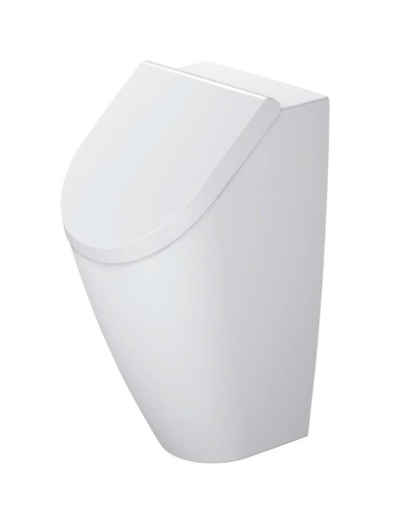 DURAVIT - ME by Starck Pisoár, zadní přívod vody, Rimless, DuraShield, bílá 281230AA00