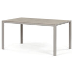 Zahradní stůl 150x89cm, kov, polywood, béžová, AZT-S1215 CRM