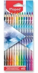 MAPED Pastelky Arctic 12 ks / trojhranné / tuha 2,9 mm (0086/9831734)