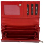 Dámská kožená peněženka Bellugio Utaraxa, červená