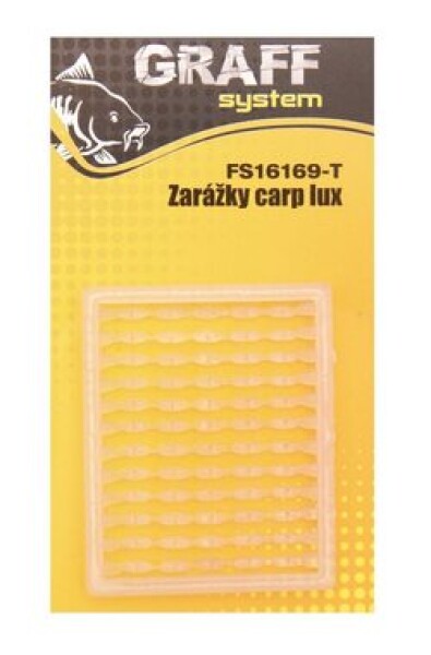 Graff Zarážky na boilie Carp Lux Transparentní (FS16169-T)