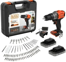 BlackDecker BCD383D2XKA-QW / Aku vrtačka a šroubovák / 18 V / 2x 2 Ah (BCD383D2XKA-QW)