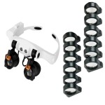 Verk Náhlavní lupa s LED světlem VR 09141