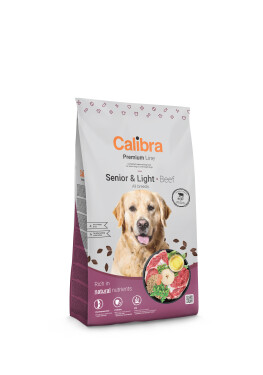 Calibra Dog Premium Line Senior&Light 12kg Beef
