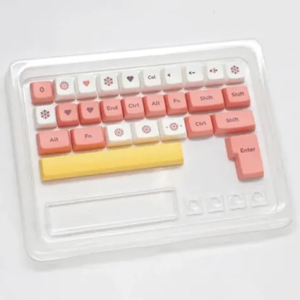 Ducky Daisy Dye sublimační set / PBT / ANSI-US-Layout / 133 kláves (DCA132-USDAIMDPH1)
