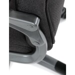 Kancelářské křeslo, houpací mechanismus, černá látka, KA-C713 BK2