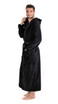 župan Milano s kapucí 3130 černý - Vestis M
