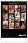 Nástěnný kalendář 2026 NOTIQUE - Girls Exclusive, 33 x 46 cm