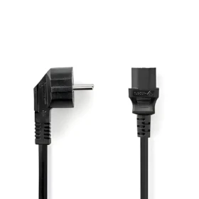 Nedis Napájecí kabel černá / Napájecí kabel / Typ F - IEC-320-C13 / 10 m / Poniklované konektory (CEGL10015BK100)