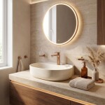 REA - Umyvadlová baterie Logan Brush Copper REA-B6696