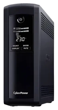 CyberPower Value Pro GreenPower černá / UPS / 1200 VA / 720 W / Line-interactive / 8x IEC C13 / LCD (VP1200EILCD)
