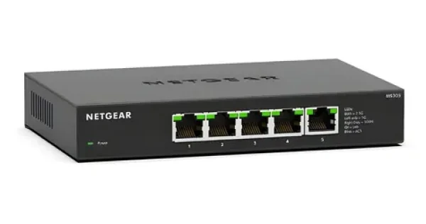 Netgear MS305 / Switch / 5-port / 100/1000/2.5G / neřízený / multi-gigabitový (MS305-100EUS)