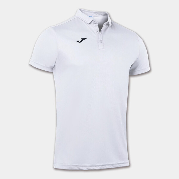 Pánské polo tričko Joma Polo Shirt Hobby S/S White Velikost: 3XS
