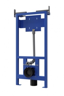SANELA - Předstěnová instalace pro závěsné WC, výška 1,29 m SLR 03A