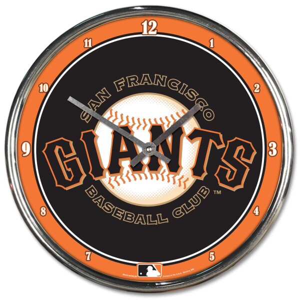 Hodiny San Francisco Giants MLB WinCraft Chrome