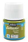 Barva na textil Pébéo Setacolor Opaque 45 ml - Zelená olivová 83