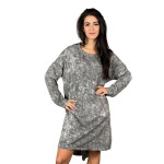 HOSH Mikinové šaty ADORE Velikost: UNI, Barva: Šedá