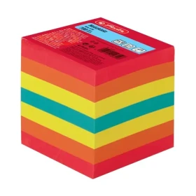 Herlitz Poznámkový blok lepený / 9x9x9 cm / 700 listů / barevná (146092)