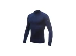 Sensor Merino Active pánské triko dlouhý rukáv Deep Blue vel. XL
