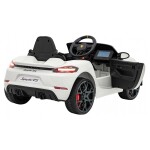 Mamido Elektrické autíčko Porsche Spyder RS 718 MP4 bílé