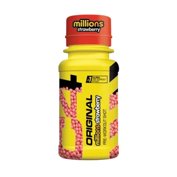 C4 Original PWO Shot - Cellucor (millions strawberry, 60 ml) (94870-3-60ml-millionsstrawberry)