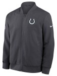 Nike Pánská bunda Indianapolis Colts NFL 2026 Rivalries Sideline Bomber Dunkelgrau Velikost: M