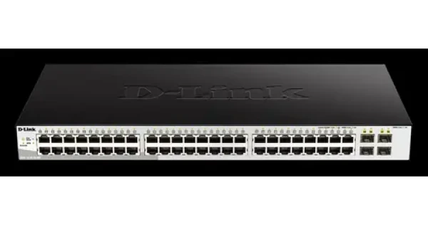 D-Link DGS-1210-52 / Switch / 48x GbE RJ-45 / 4x SFP / L2/L3 Smart+ (DGS-1210-52/ME/E)
