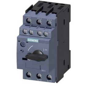 Siemens 3RV2011-1FA15 výkonový vypínač 1 ks Rozsah nastavení (proud): 3.5 - 5 A Spínací napětí (max.): 690 V/AC (š x v x h) 45 x 97 x 97 mm