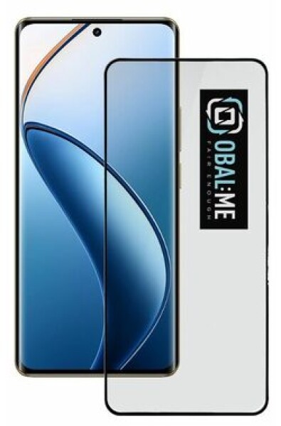 Obal:Me 5D Tvrzené Sklo pro Realme 12 Pro/12 Pro+ černá (57983121430)