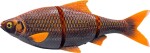 Savage Gear Gumová nástraha 3D Line Thru Roach Slow Sinking Black Orange - 18cm 80g,Savage Gear Gumová nástraha 3D Line Thru Roach Slow Sinking Black