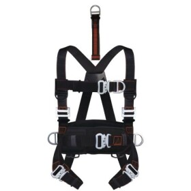 Bezpečnostní postroj Delta Plus HAR25HA Barva: Černá, Velikost: XL/2XL (HAR25HAXX)