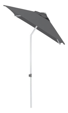 KETTLER Slunečník KETTLER EASY PUSH 150x210 cm - stříbrná / antracit - voděodolný