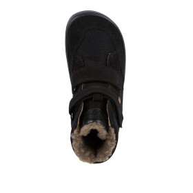 Dětské zimní barefoot boty UP HILL WOOL Black Froddo G3160262-9 - 25