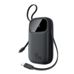 Baseus EnerFill FC31 Qpow 3 černá / Powerbanka / 20000mAh / 45W / USB-C a Lightning v těle / USB-A (E0028D00)