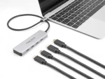 DeLock 64231 šedá / USB hub / USB-C / 4× USB-C / 10 Gbps (64231)