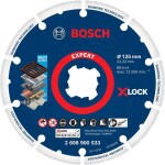 Bosch 2608900533 X-LOCK diamantový kotouč Průměr 125 22.23 mm kov